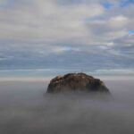 Afyonkarahisar’da sisli sabah manzaraları Karahisar Kalesi ile göz kamaştırdı.