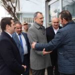 Ağrı Valisi Bozkurt, Tutak ve Hamur ilçelerinde çeşitli ziyaretlerde bulundu.