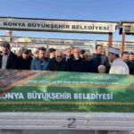 AK Parti Konya Milletvekili Selman Özboyacı’nın annesi Feride Özboyacı, son yolculuğuna uğurlandı.