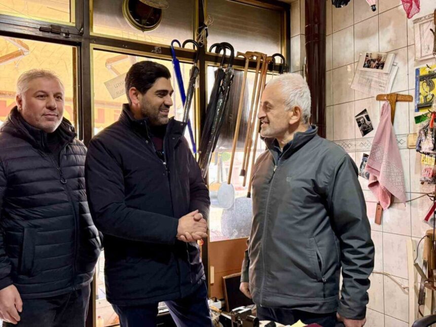 AK Parti Karabük İl Başkanı Ferhat Salt, Beşbinevler Mahallesi’nde esnaf ziyaretinde bulundu. AK Parti Karabük İl Başkanı Ferhat Salt, Beşbinevler Mahallesi’nde esnaf ziyaretinde bulundu.