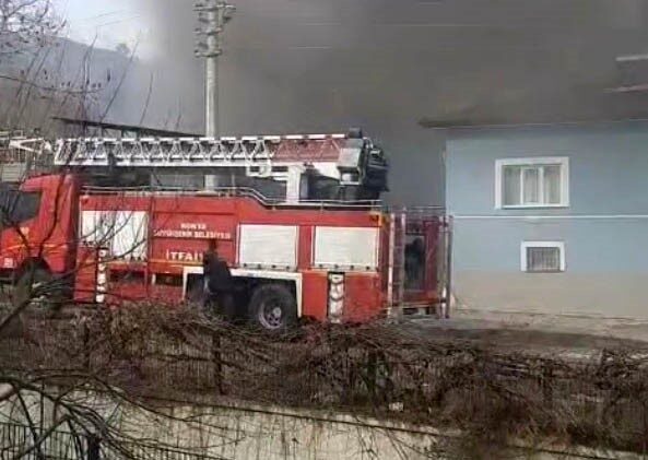 Akşehir’de müstakil evde çıkan yangında 1 kişi yaralandı.