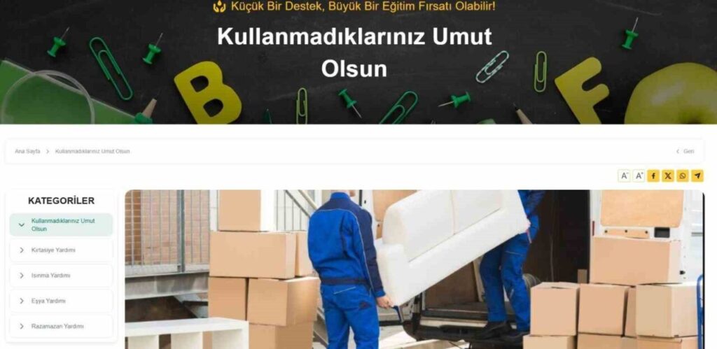 İnegöl Belediyesi’nden Sosyal Yardım Faaliyetlerine Dijital Destek: Yeni Web Sitesi Hizmete Girdi