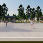 Alanyurt’ta eski karakol alanında meydan düzenleme projesi için çalışmalar başladı.