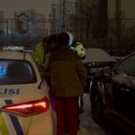 Kayseri’de dur ihtarına uymayan sürücü drift yaparak kaçmaya çalıştı, çıkmaz sokağa girince yakalandı.