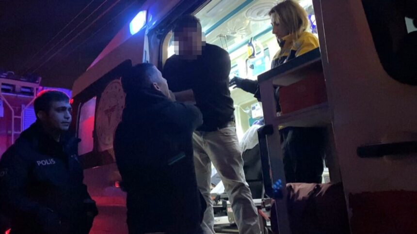 Antalya’da sulama kanalına düşen araçtaki alkollü sürücü, kazayı hafif yaralarla atlattı.