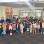 Nazilli’deki anaokulu öğrencileri, geleneksel Türk okçuluğunu öğrendi.