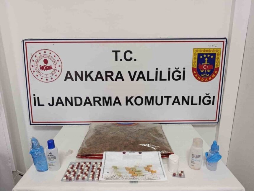 Keçiören’de jandarma, uyuşturucu imalatı yapan bir kişiyi yakaladı. Keçiören’de jandarma, uyuşturucu imalatı yapan bir kişiyi yakaladı.