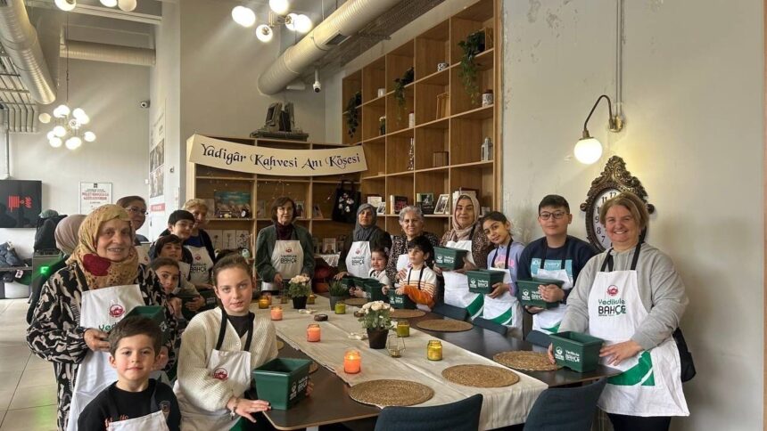 Fatih Belediyesi Yadigar Kahvesi, ara tatilde kuşakları buluşturan tohum ekme etkinliği düzenledi. Fatih Belediyesi Yadigar Kahvesi, ara tatilde kuşakları buluşturan tohum ekme etkinliği düzenledi.
