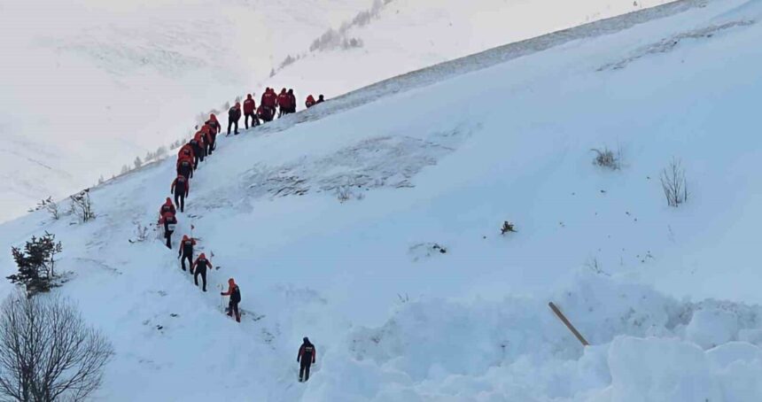 Artvin’de 31 Aralık’ta meydana gelen çığ felaketinde kaybolan çoban için arama çalışmaları sürüyor.