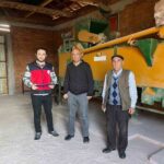 Aslanapa’da yem ezme ve selektör makineleri kontrole tabi tutuldu.