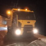 Aydın’da Kar Yağışı Sonrası Belediye Ekipleri Ulaşım İçin Çalışmalara Devam Ediyor