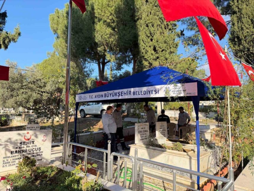Aydın’daki Mezarlıklarda Bakım ve Düzenleme Çalışmaları Devam Ediyor Aydın’daki Mezarlıklarda Bakım ve Düzenleme Çalışmaları Devam Ediyor