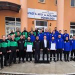 AFAD’ın düzenlediği programda Aydın’da akreditasyon sürecini tamamlayan sivil toplum kuruluşlarına armaları verildi.