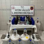 Aydın’ın Bozdoğan ilçesinde sahte alkol imalatına yönelik jandarma operasyonu, 1 şüpheli gözaltına alındı.