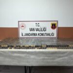 Başkale’de jandarma tarafından gerçekleştirilen operasyonda 1.540 kaçak sigara paketine el konuldu.