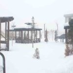 Başkale’de Rüzgârın Ardından Kar Yağışı Etkili Oldu