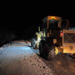 Aydın’da Kar Yağışına Karşı Ekipler 7/24 Mücadele Ediyor