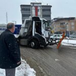 Canik Belediye Başkanı Sandıkçı, karla mücadele çalışmalarını yerinde denetlediğini açıkladı.