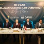 Erzurum’da Gazeteciler Günü Kutlaması: Başkan Sekmen ve İl Başkanı Küçükoğlu Medya ile Buluştu