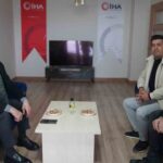 Şırnak Belediye Başkanı Yarka, 10 Ocak Gazeteciler Günü’nde İHA bürosunu ziyaret etti.