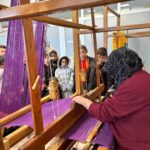 Bayburt ehramı, sanatçı Sevim Ataner tarafından Aydıntepe İlkokulu öğrencilerine tanıtıldı.