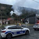 Kuruçeşme’deki restorantın eklentisinde çıkan yangın ormana sıçramadan söndürüldü.