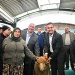 Balıkesir Başkanı Akın, Bigadiç’te damızlık koç dağıttı: “Amaç, verim ve kaliteyi artırmak”