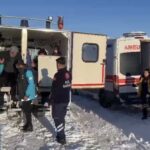 Bingöl’de yoğun kar yağışında UMKE ekipleri, sağlık hizmetlerini sürdürüyor.