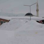 Bitlis’teki yoğun kar yağışı hayatı olumsuz etkilemeye devam ediyor; 124 köy yolu ulaşıma kapandı.