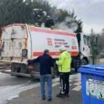 Bolu’da yol süpürme aracında çıkan yangın, itfaiyenin müdahalesiyle kontrol altına alındı.