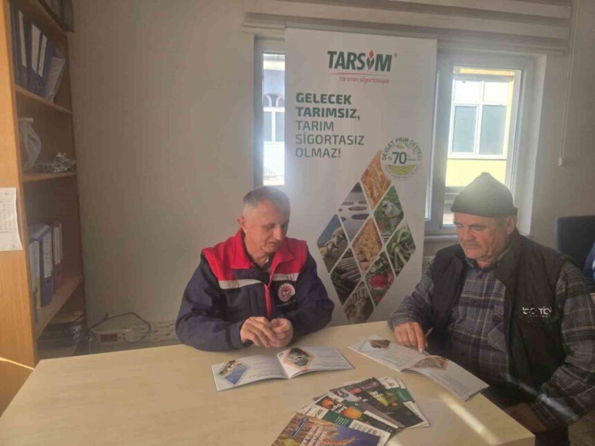 Bozdoğan’da tarım üreticilerine TARSİM’in önemi hakkında bilgilendirme yapıldı.