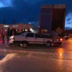 İnegöl’de otomobilin tıra çarptığı kaza sonucu 1 kişi yaralandı.