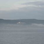 Çanakkale Boğazı’ndaki yoğun sis nedeniyle gemi geçişleri durduruldu.