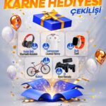 SAMSUN (İHA) – Canik Belediyesi’nin yarıyıl tatiline özel düzenlediği karne hediyesi çekilişine başvuru süreci sürüyor.