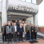 Çarşamba Ticaret Borsası’nda ilçe ekonomisi ve gelişim potansiyeli değerlendirildi.