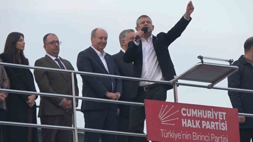 CHP Genel Başkanı Özgür Özel, Yalova’daki mitingde konuşma yaptı. CHP Genel Başkanı Özgür Özel, Yalova’daki mitingde konuşma yaptı.
