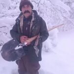 Çanakçı’da kar yüzünden zor durumda kalan çobanın yardım talebine Valilik hızlıca yanıt verdi.