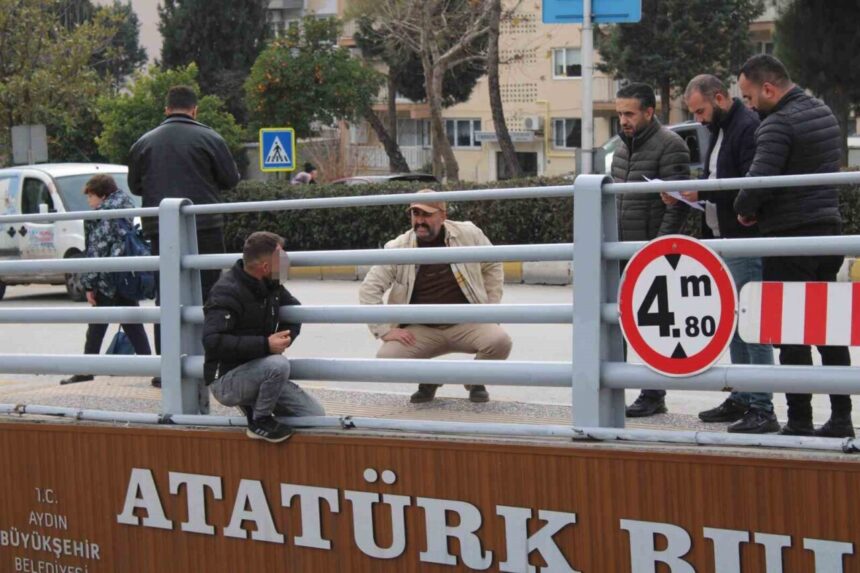 Efeler’de Ailevi Sorunlar Yaşayan Baba, Alt Geçitte İntihar Girişiminde Bulundu, Kurtarıldı