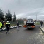 Çorlu’da polis kontrolünde abartı egzoz bulunan araca 11 bin lira ceza kesildi.