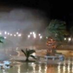 Muğla’nın Datça ilçesinde fırtına ve sağanak yağış yaşamı olumsuz etkiledi, feribot seferleri iptal edildi.