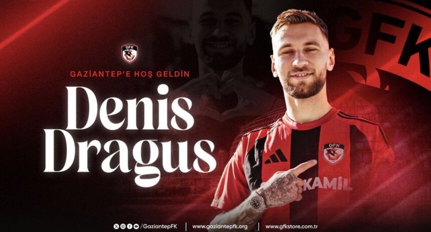 Gaziantep FK, Eyüpspor’dan eski oyuncusu Denis Draguş’u yeniden kadrosuna dahil etti. Gaziantep FK, Eyüpspor’dan eski oyuncusu Denis Draguş’u yeniden kadrosuna dahil etti.