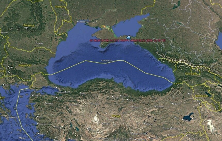 Denizcilik Genel Müdürlüğü, Karadeniz’de karaya oturan Happy Aras gemisindeki 11 mürettebatın gemiden güvenle ayrıldığını duyurdu.