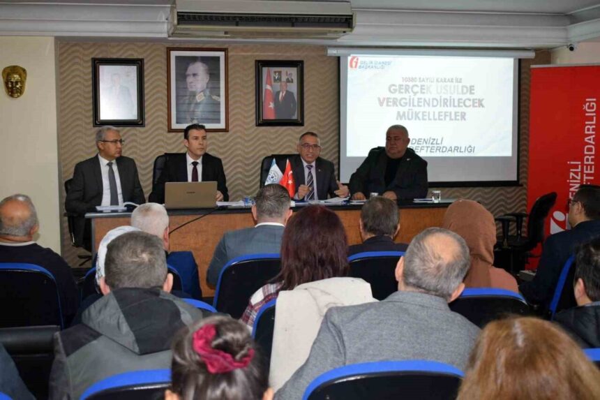 Denizli’de “Basit Usulden Gerçek Usule Geçiş” seminari gerçekleştirildi Denizli’de “Basit Usulden Gerçek Usule Geçiş” seminari gerçekleştirildi