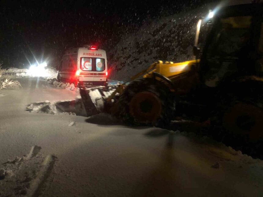 Dicle Kaymakamı Atış, karla mücadelede ilgili kurumların iş birliğiyle çalışmaların sürdüğünü belirtti.