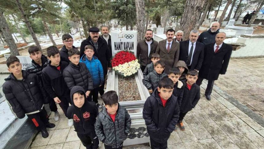 Olimpiyat Şampiyonu Hamit Kaplan, vefatının 50. yılında Amasya’nın Hamamözü’nde anıldı.