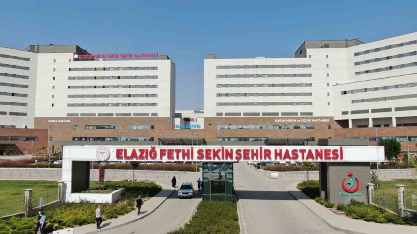 Elazığ Fethi Sekin Şehir Hastanesi, 2025 yılında 2 milyon 810 bin hastaya hizmet sundu.