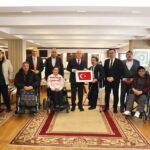 Erzurum Kent Konseyi Engelliler Meclisi, ‘Engelsiz Erzurum’ vizyonu çerçevesinde Sekmen’i ziyaret etti.