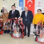 Erzurum’da süt sağlığı için yeni soğutma tankları ve süt sağım makineleri dağıtıldı