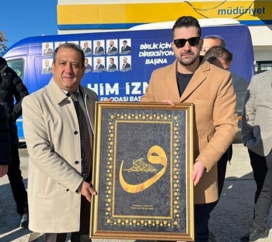 ESMİAD Üyeleri, Eskişehir Şoförler Odası Başkan Adayı İbrahim İzmir’i Ziyaret Etti