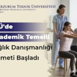 Erzurum Teknik Üniversitesi’nden Bireysel Sağlık Danışmanlığı hizmeti başlatıldı.